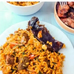 Banga rice w varied cuts of meats