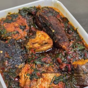 Hake Fish Efo Riro