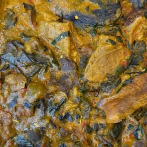 Onugbu Soup (bitterleaf soup)