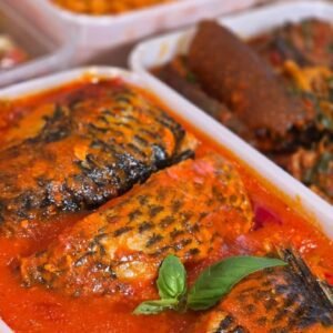 Croaker/catfish/tilapia stew