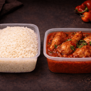 Rice and chicken stew