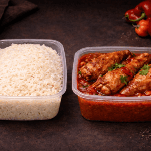 Rice and turkey stew